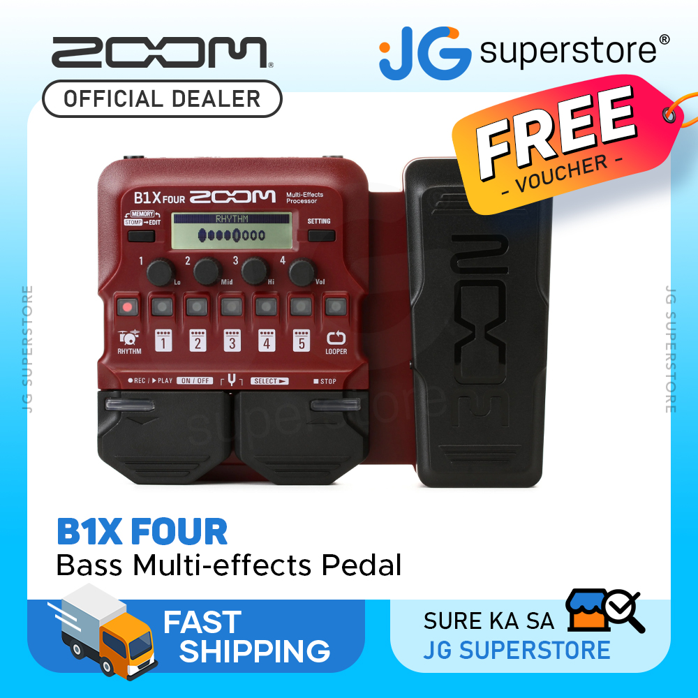 Zoom G3Xn Multi-Effects Processor with Built-In Expression Pedal