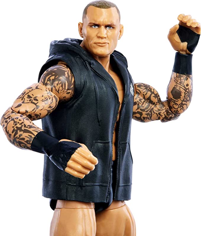 WWE Ultimate Edition Figurine The Rock avec têtes interchangeables, mains  interchangeables et championnat WWE pour enfants de 8 ans et plus