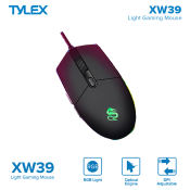 TYLEX XW39 4800DPI RGB Light Wired Gaming Mouse