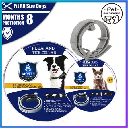 8 Month Lasting Pet Flea Collar - Tick and Flea Killer