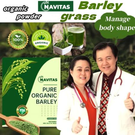 Navitas Organic Barley Grass Powder - Detox & Weight Loss