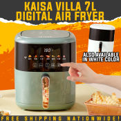 Kaisa Villa air fryer 4.5L 7L electric fryer oil free non stick pan timer fryer tools fries fryer/5.5L AIr fryer/6L Air fryer/ 4.5L Air fryer/ 7L Air Fryer