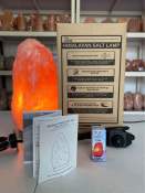 Himalayan Salt Lamp with Dimmer Switch and Box Packaging