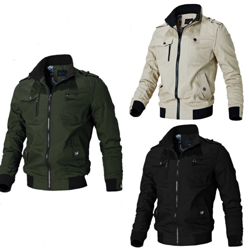 Emw Bomber Jacket Men Fashion Casual Winter Jacket Denim jacket high quality Jacket Mens jacket