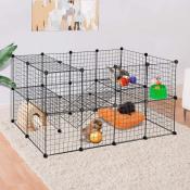 DIY Pet Fence Playpen for Dogs, Cats, and Rabbits