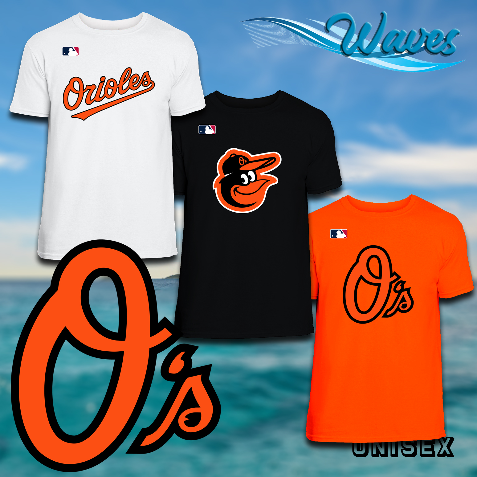 MLB Baltimore Orioles Adult Button - Down Jersey 