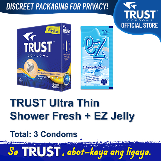 TRUST Condoms - Ultra Thin (Powder Fresh Scent)