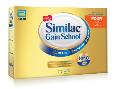 Similac GainSchool with HMO 1.8kg for Kids Above 3 Years