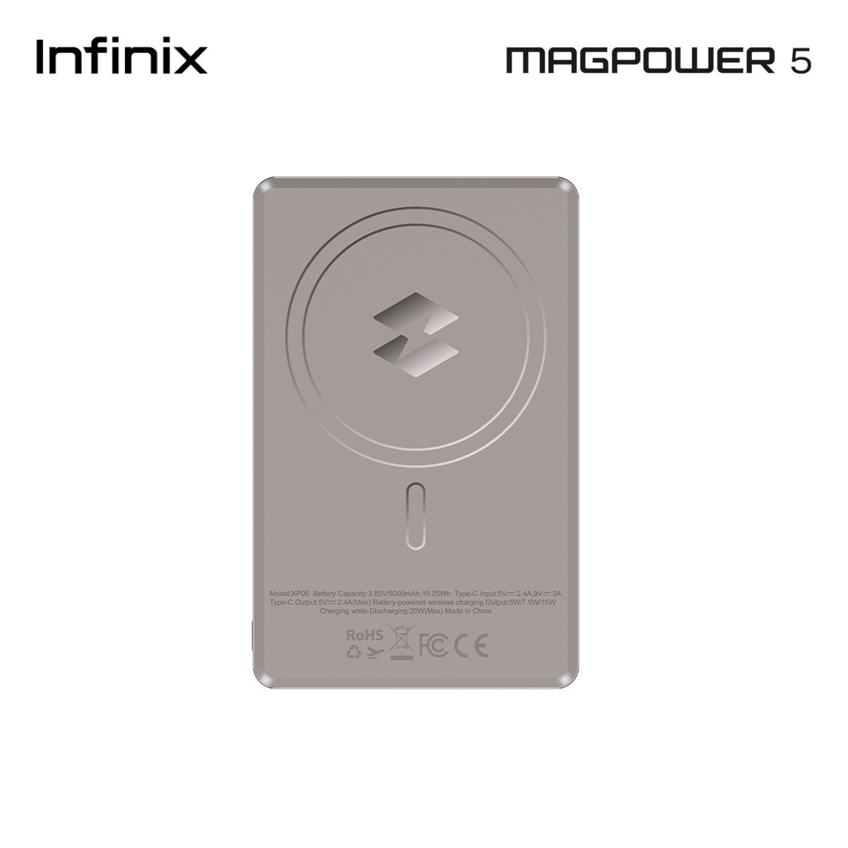 Infinix XP06 Magpower 5 Powerbank 5000mAh - Image 2