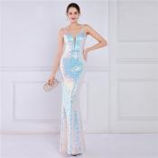 Luxury Sequin Evening Dress by 