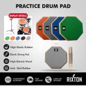 Rubber Wooden Dumb Drum Pad for Jazz Drum Training