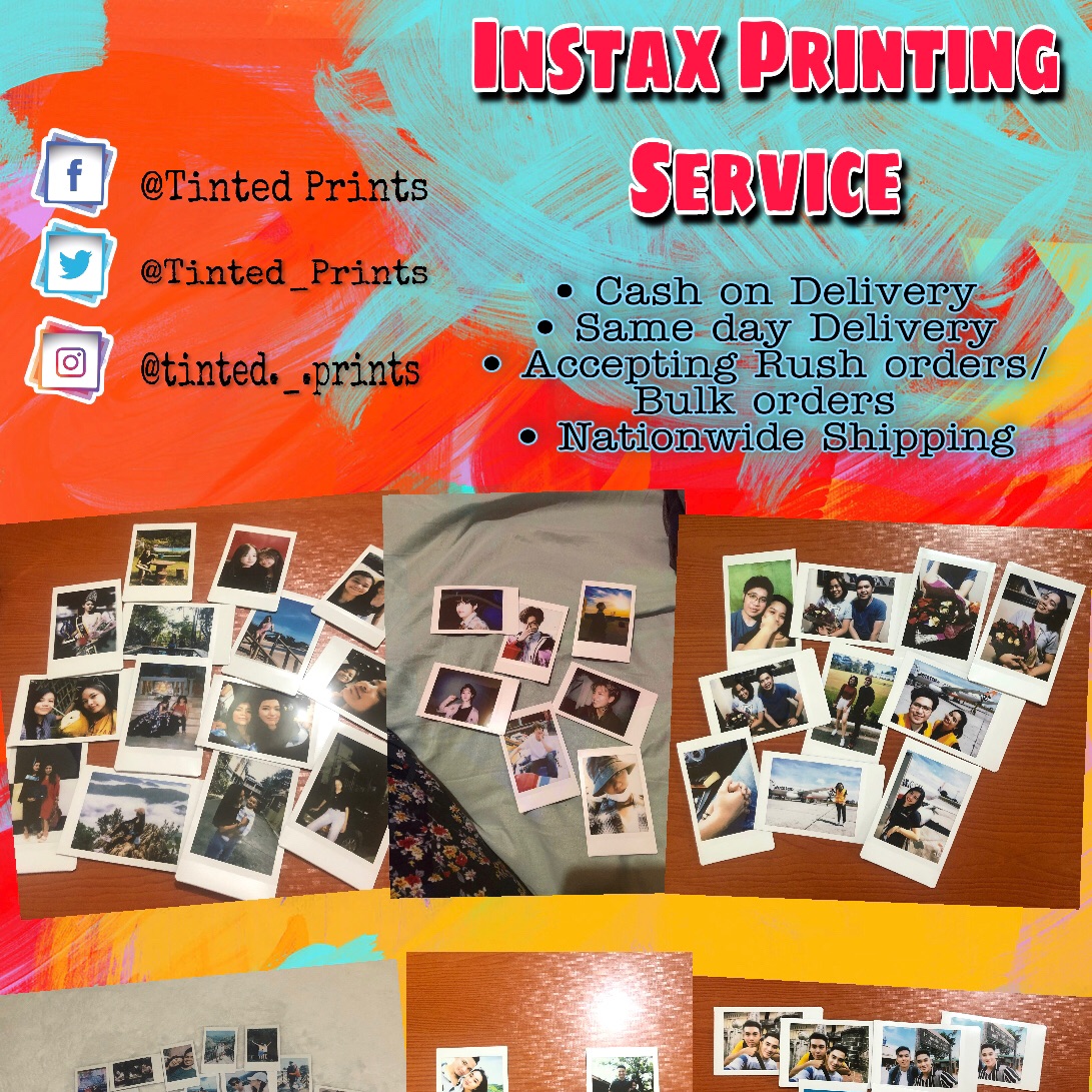 instax photo printing service