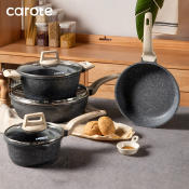 Carote Granite Stone Non Stick Kitchen Cookware Set