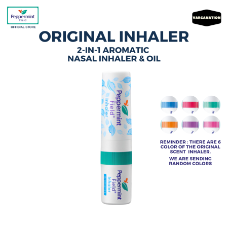 Peppermint Field Aromatherapy Nasal Inhaler & Oil by Thai Serenity