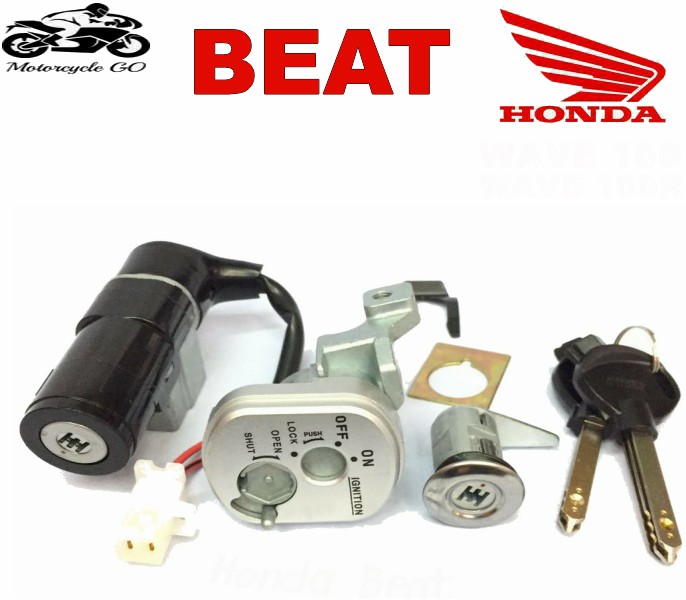 Motorcycle GO ANTI-THEFT KEY SET FOR HONDA Beat Lazada PH