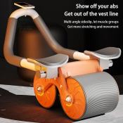 Automatic Rebound Abdominal Roller by Elbow Support - Fitness Tool