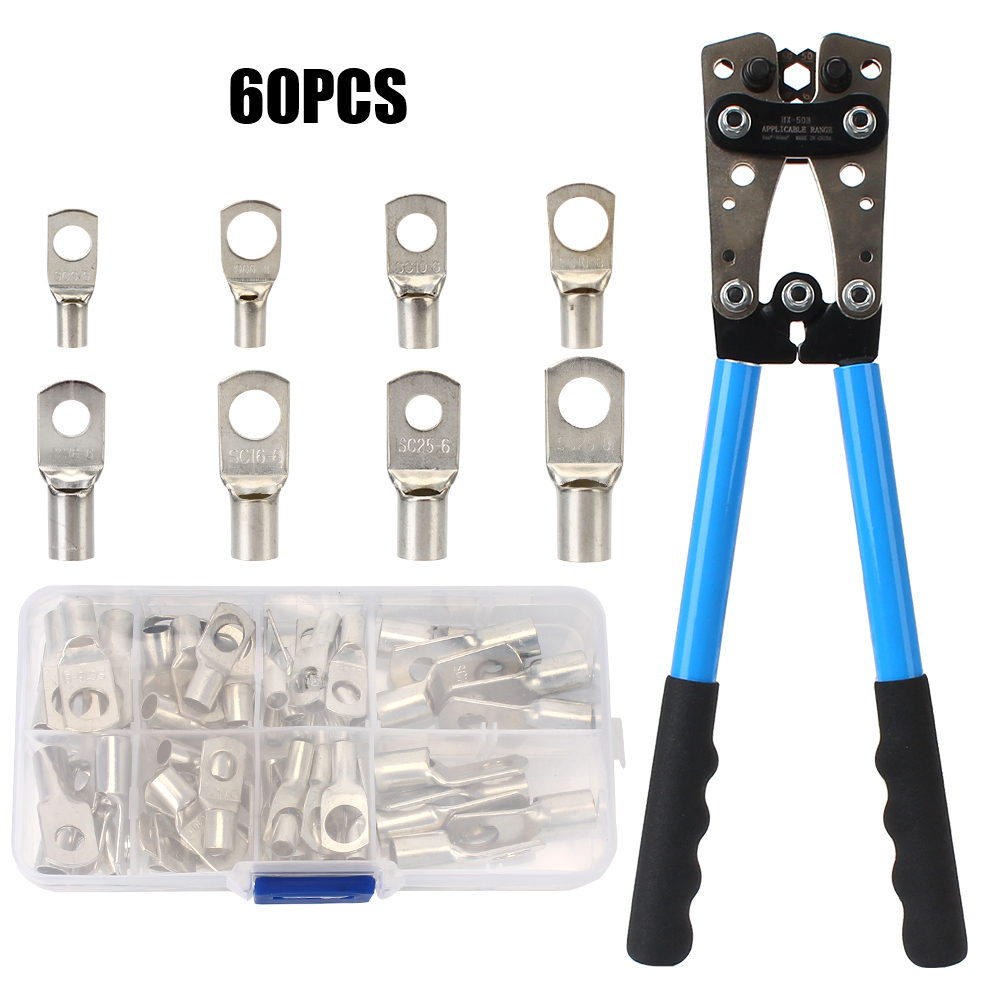 Wire Crimp Tool New Crimping Pliers Multi Tool Pliers Wire Stripper Multi  functional Snap Ring Terminals Crimpper Tubular terminal crimping tool  Crimping Pliers,Ratchet Terminal Crimper (Color : 01) : Amazon.co.uk: DIY &