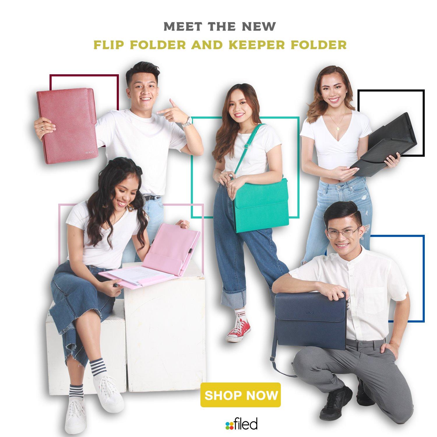 Filed Flip Folder Magnetic Clipboard Portfolio Organizer Lazada Ph