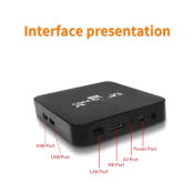 Intelper MXQ PRO Smart TV Box, 4K, Quad Core, Wifi