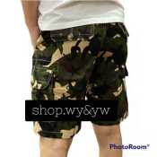 WY&YW Camoulage 6 pocket Cargo Short For Men ~~