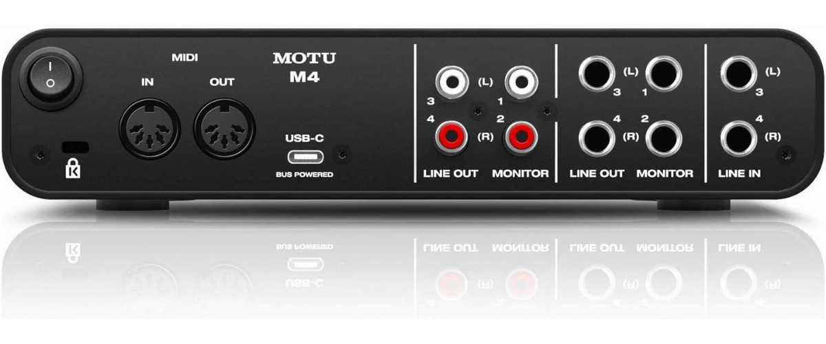 MOTU M4 4x4 USB-C Audio Interface | Lazada PH