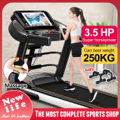 Luxury Treadmill with Massage Function and WiFi, New Life