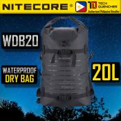 Nitecore WDB20 Waterproof Dry Bag - 20L - IPX6 - Backpack