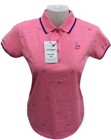 Women's Classic Polo Shirt with Collar - Brand Name TBA