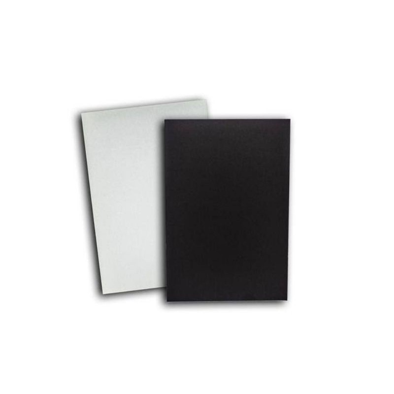 ILLUSTRATION BOARD size 1/8 , 2 PLY WITH INDIVIDUAL PLASTIC ,sold per pack  (50 pcs/pack)
