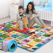 Anti-slip Baby Play Mat for Living Room, Random Design