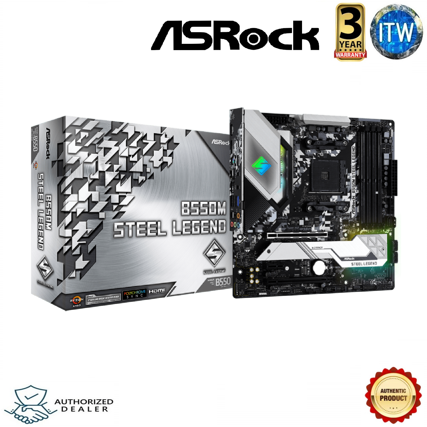Shop Asrock B550 Steel Legend Online with Best Discounts and Low