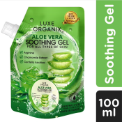 Luxe Organix Aloe Vera Soothing Gel 99.85% 100ml