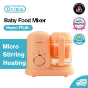 Dr. Isla 4-in-1 Baby Food Processor and Steamer