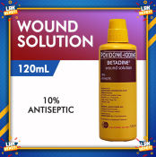 BETADINE  10% Antiseptic Wound Solution 120mL