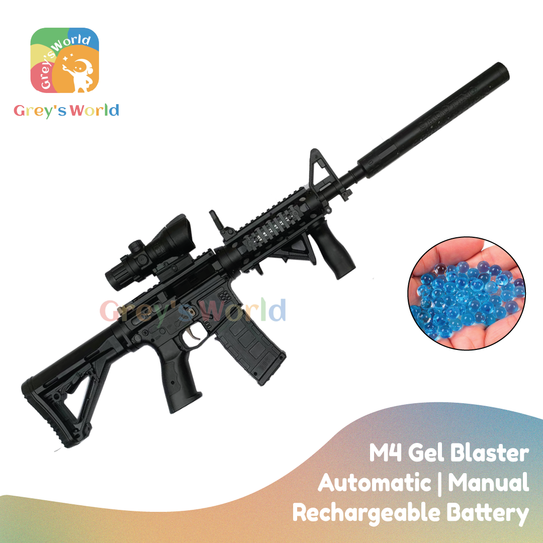 Barrett M82 electric automatic gel blaster toy for boys, Christmas gift for  kids, manual and electric 2 modes