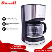 Dowell CM-1012 Coffee Maker 1225ML