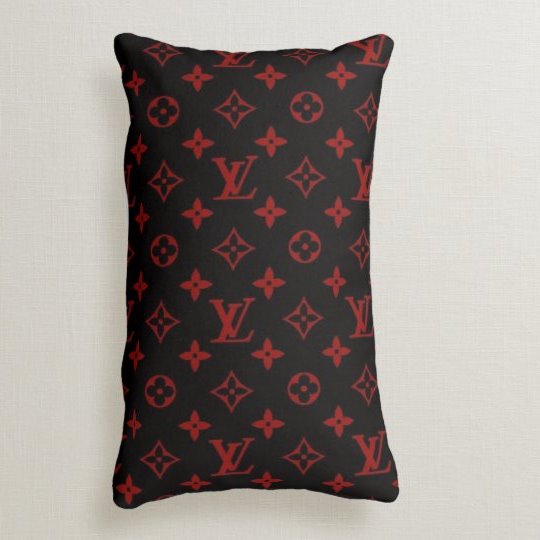 Supreme x Louis Vuitton Monogram Pillow Red