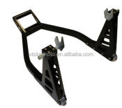 Black Aluminium Motorcycle Paddock Stand with High Weight Capacity