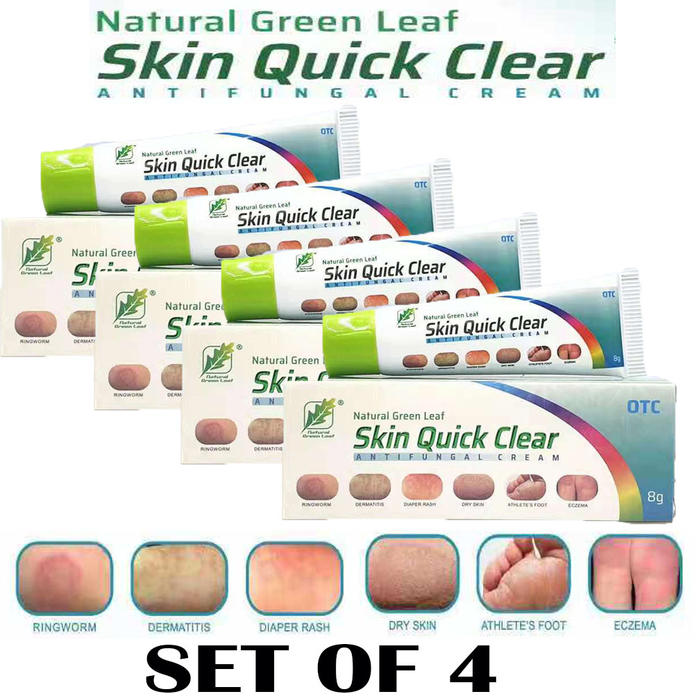 Natural Green Leaf Skin Quick Clear Antifungal Cream 8g