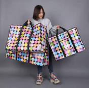 Goodluck Sako Travel Bag - Foldable, Random Pattern, 6 Sizes