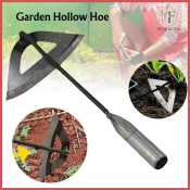 Garden Hoe Hollow Hoe Tool Durable Steel Harderned for Gardening Weeding Digging Farming Planting Portable Household Hand Held Rake Asarol