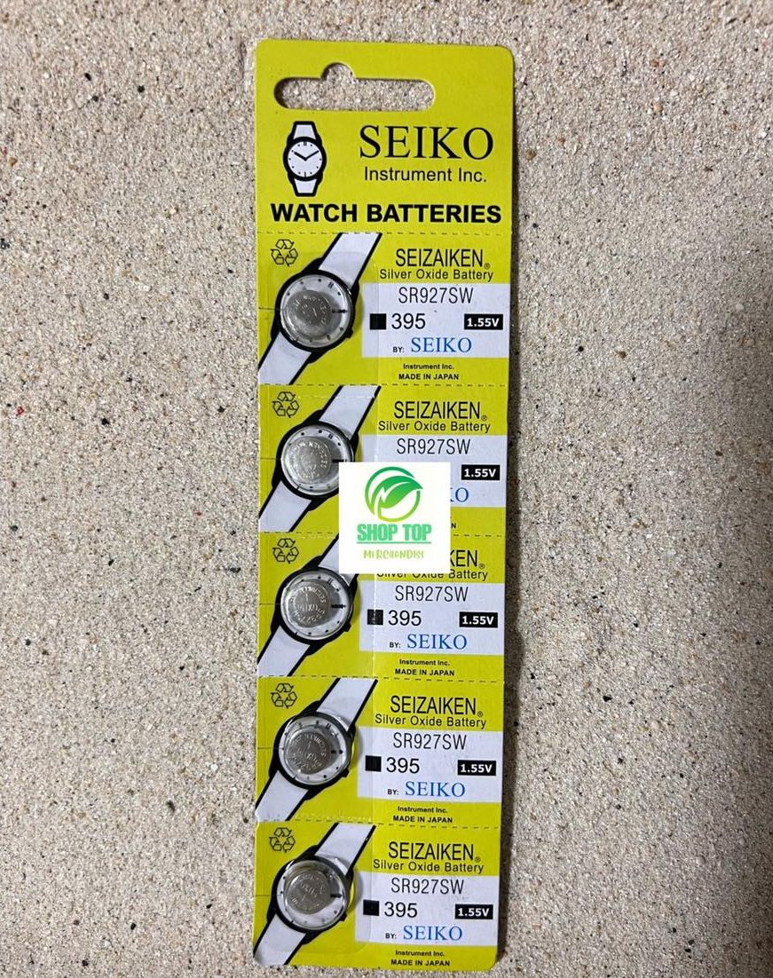 SEIKO SR927SW 395 SEIZAIKEN Watch Battery Silver Oxide Battery