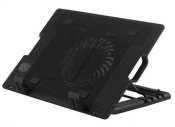 Laptop Cooler Stand with Large Fans - Black