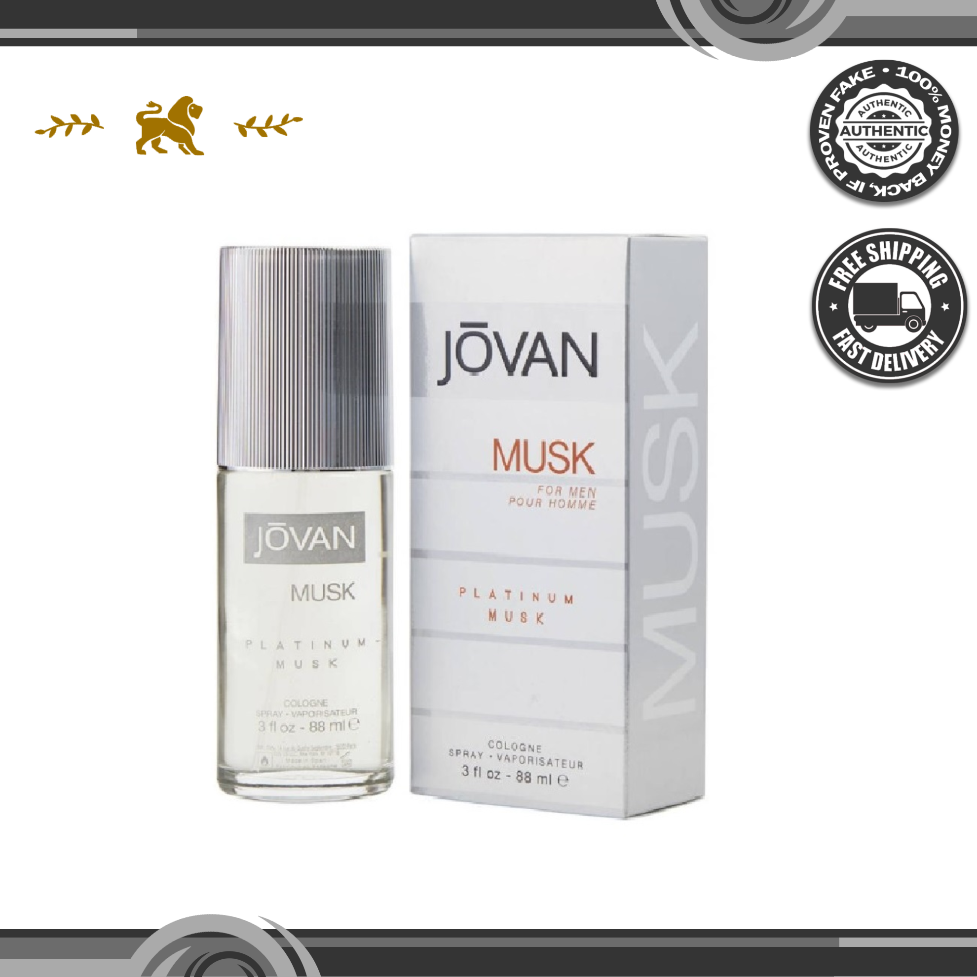 Jovan discount musk platinum