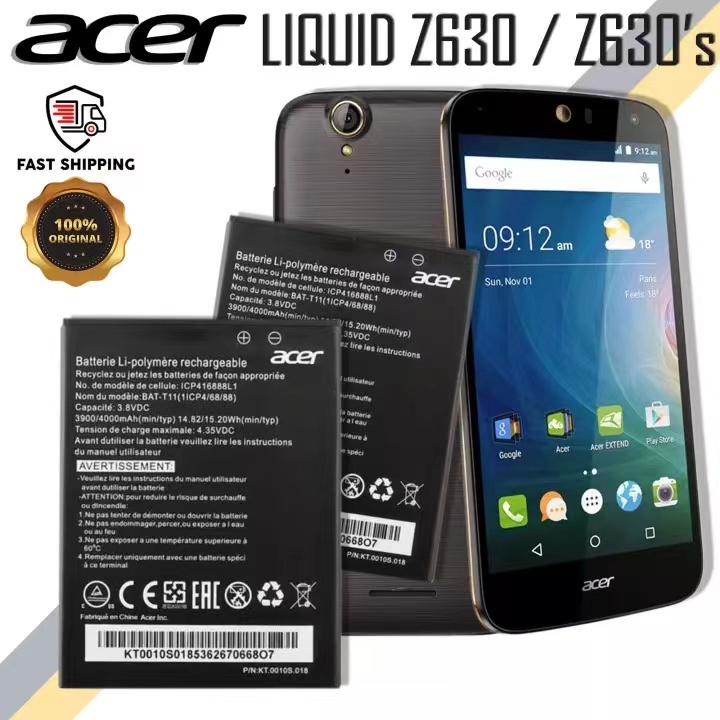 Acer OEM Z630 Z630s Battery BAT-T11 (1ICP6/68/88) Battery High