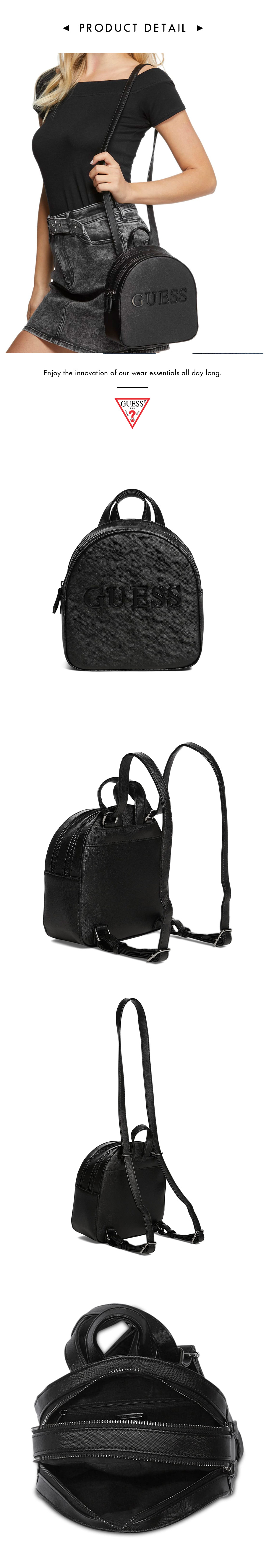 guess cora mini backpack