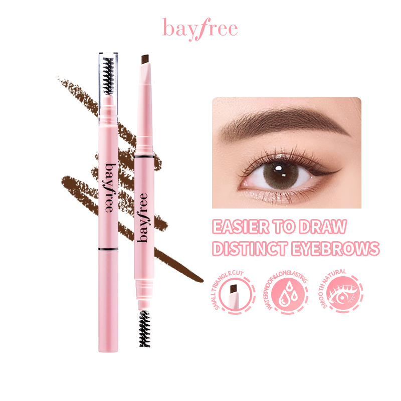 Discount on KIMUSE  shoes - SKU: Bayfree Double Triangle Definer Eyebrow Pencil Waterproof