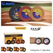 Somi/Sunrise/Oasis Cutting Disc 4 Inches Per Box 25PCS