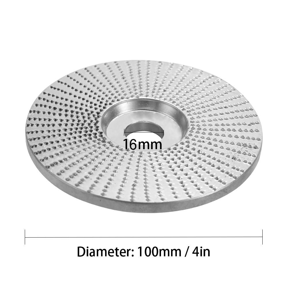 Carbide Wood Sanding Carving Shaping Disc 99mm For Angle Grinder Grinding Wheel 