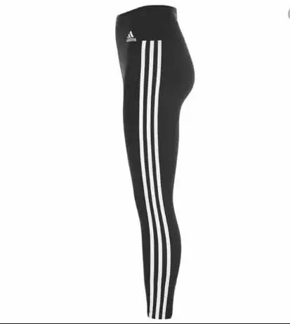 Women's Yoga Gym High Waist Leggings Three Stripes (Black) | Lazada PH